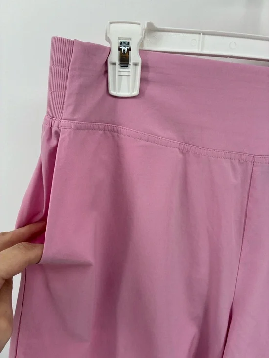 Women's Pink Performance Shorts Yoga Feminine Sporty Spring Athleisure - Picture 3 of 10